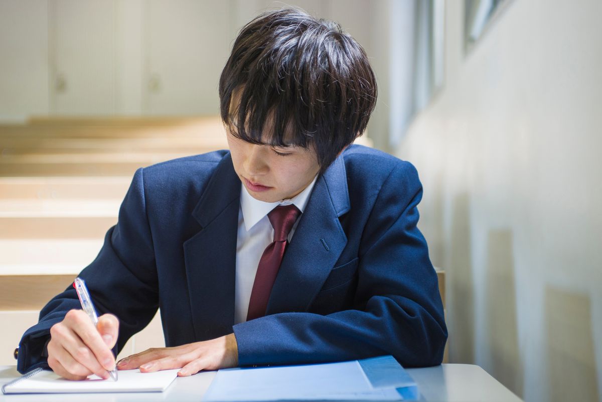 高校生の学習風景