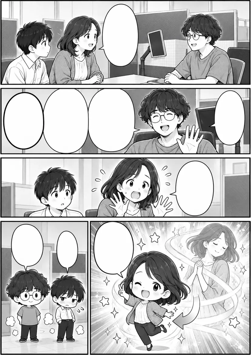 漫画 1ページ目