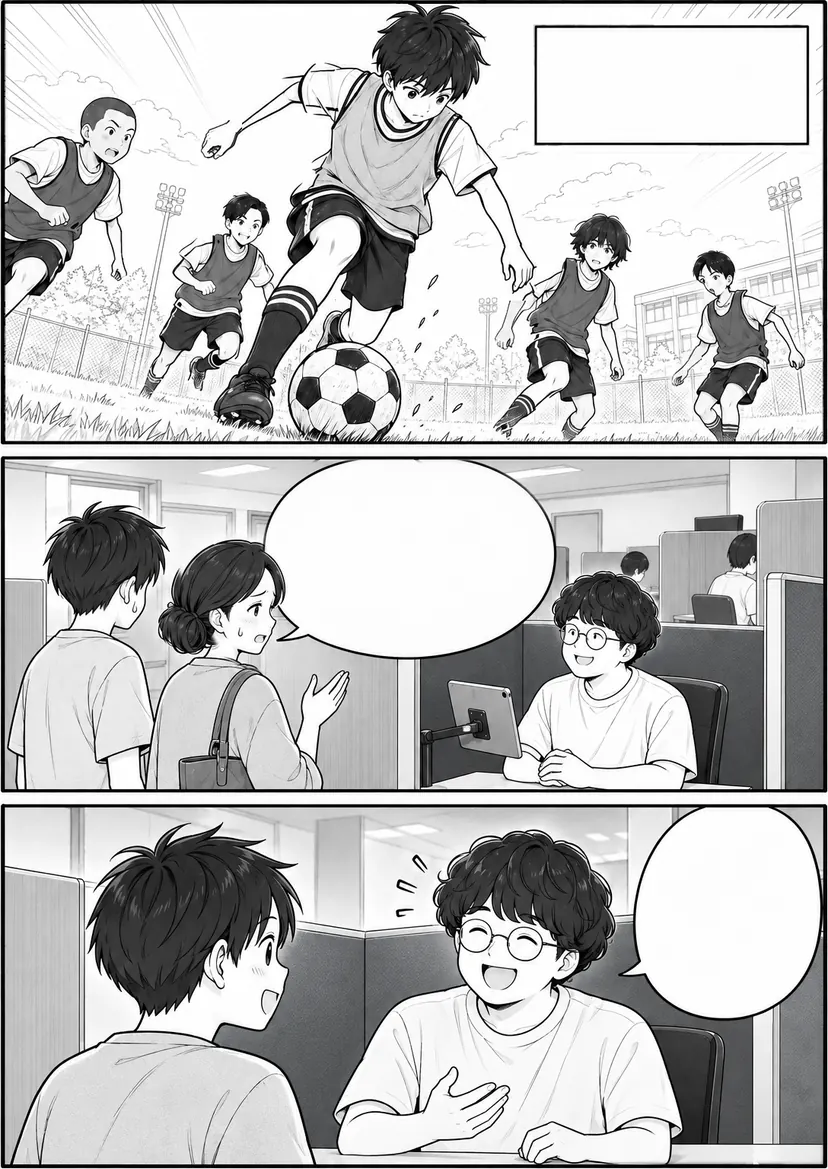 漫画 1ページ目