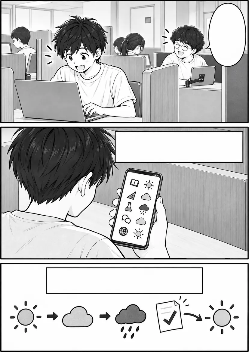 漫画 2ページ目