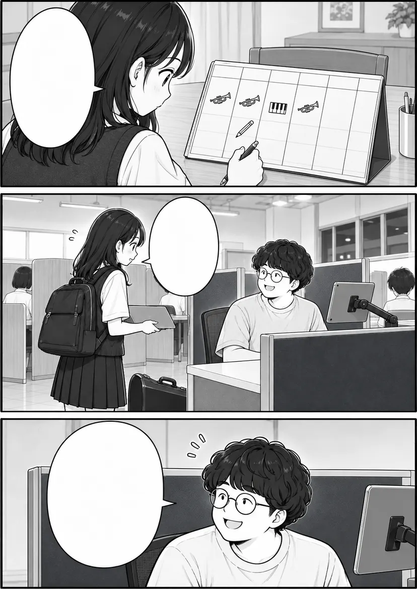漫画 2ページ目